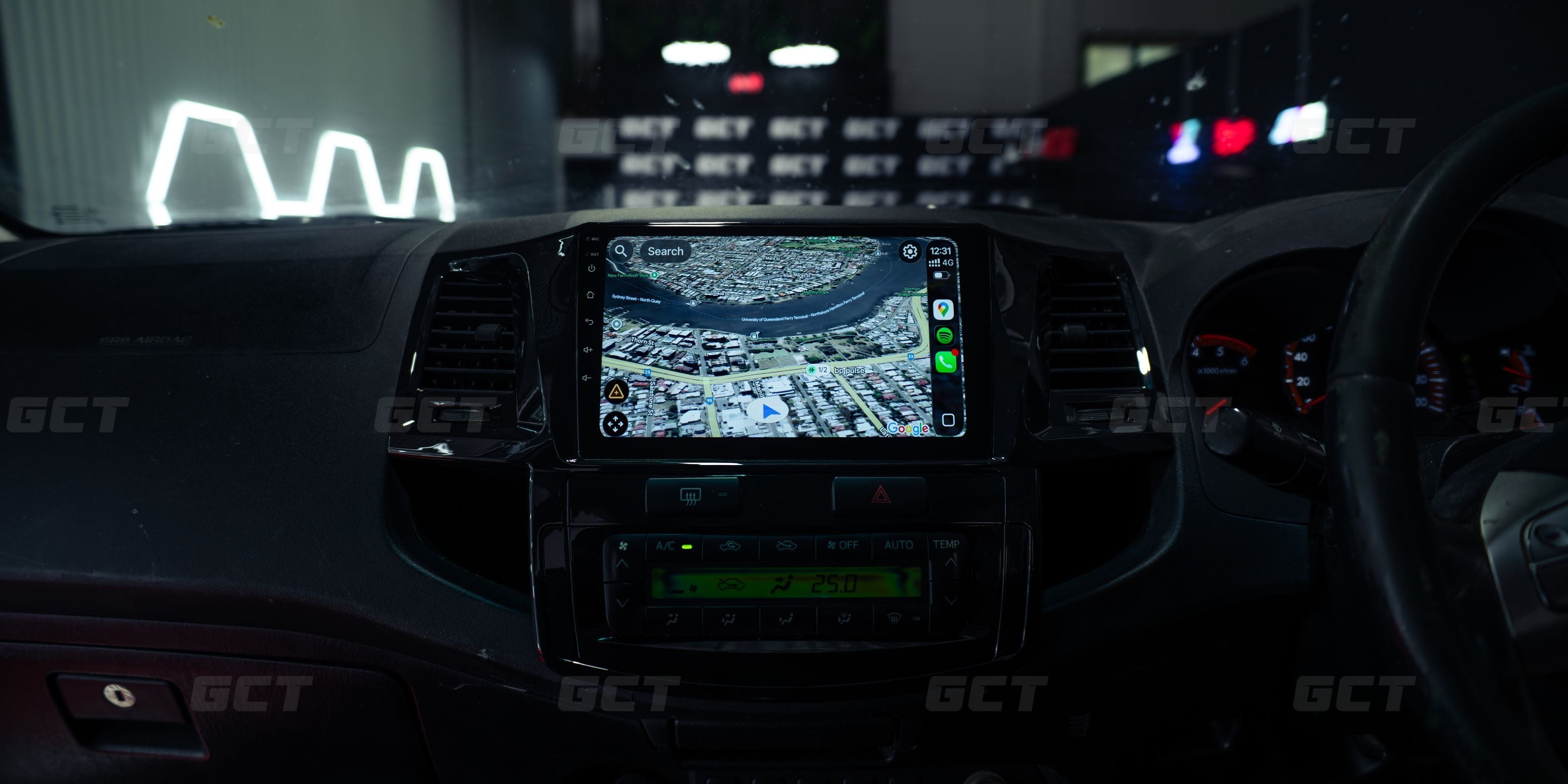 Toyota Hilux N70 Wireless Carplay Headunit DIY Kit