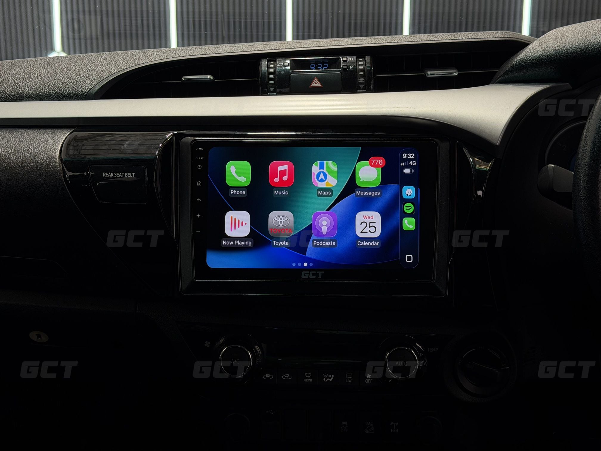 Toyota Hilux N80 Wireless Carplay Headunit DIY Kit