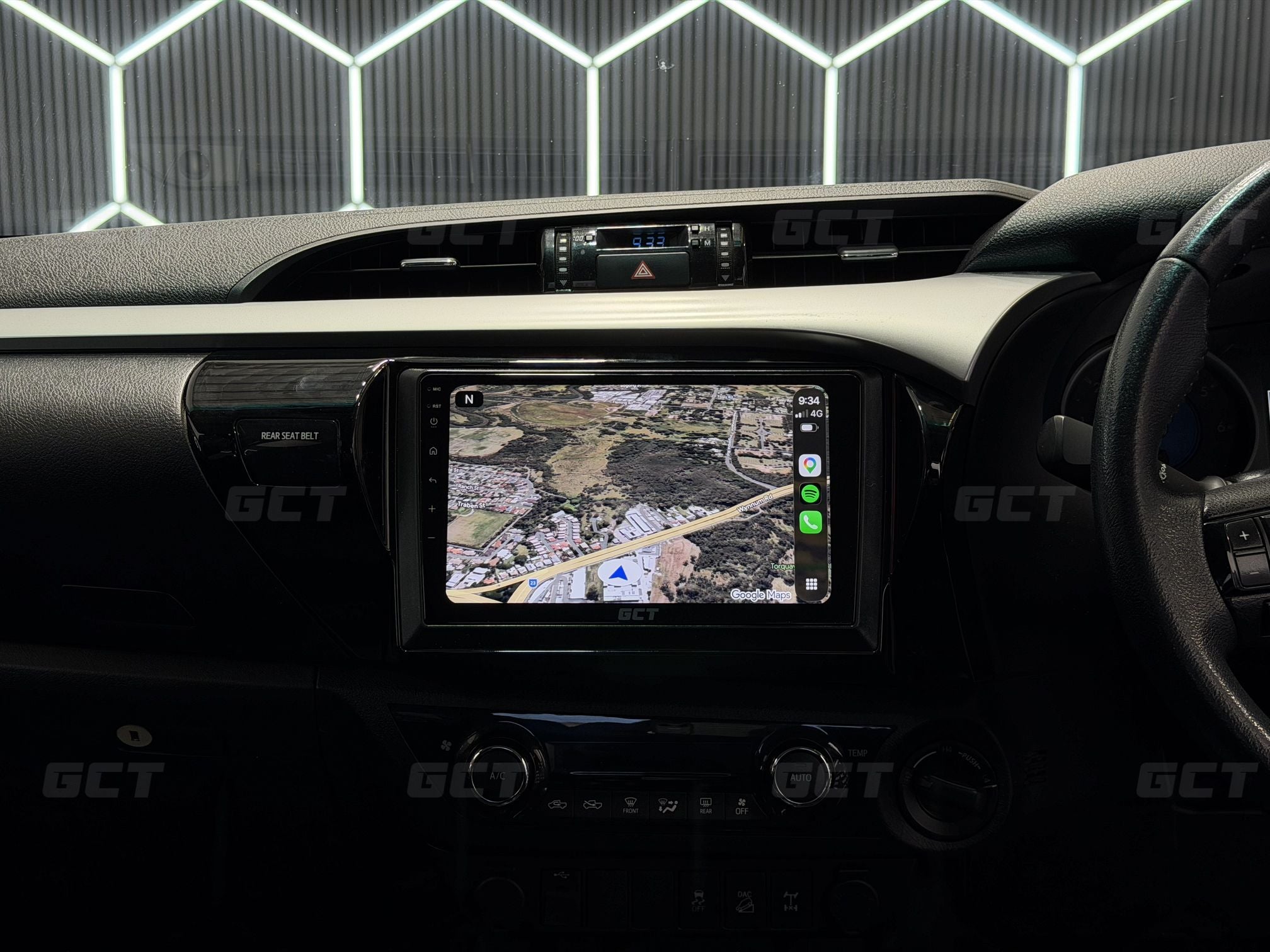 Toyota Hilux N80 Wireless Carplay Headunit DIY Kit