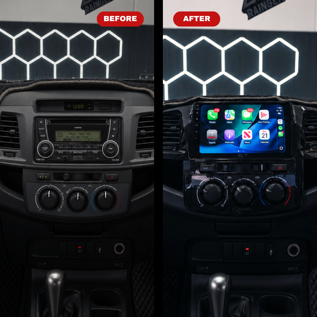 Toyota Hilux N70 Wireless Carplay Headunit DIY Kit