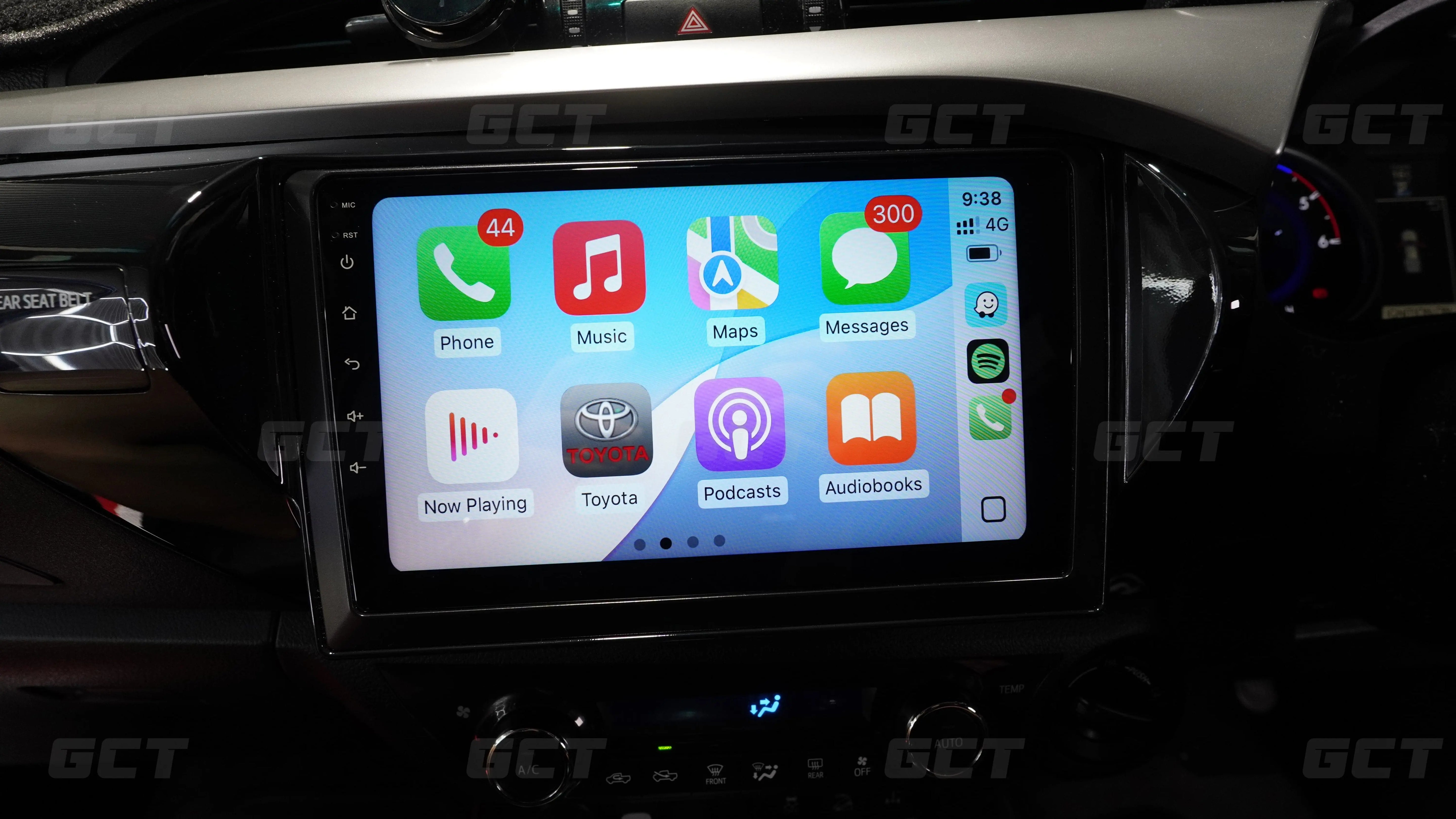Toyota Hilux N80 Wireless Carplay Headunit DIY Kit GetCarTech