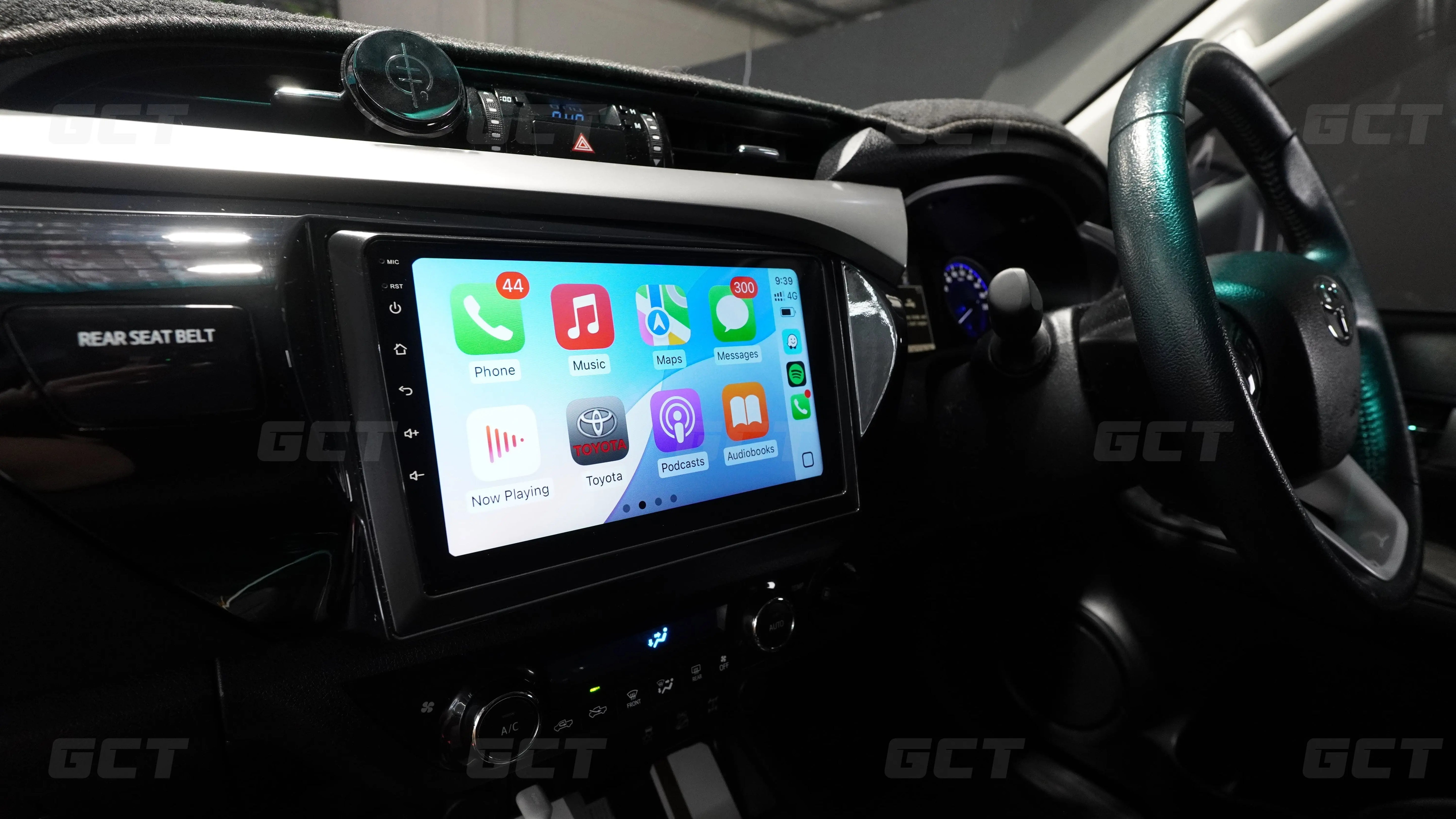 Toyota Hilux N80 Wireless Carplay Headunit DIY Kit GetCarTech