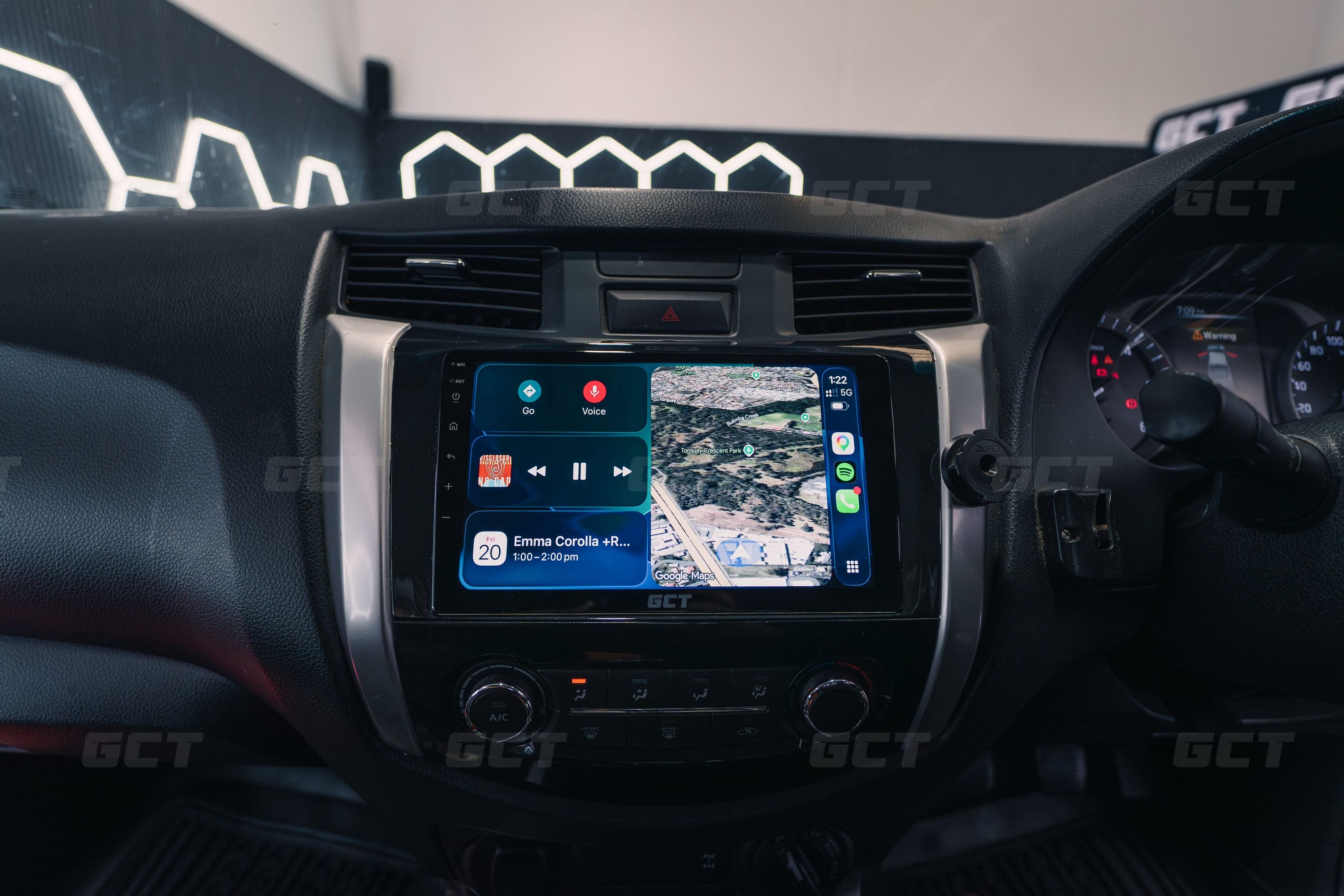 Nissan Navara NP300 Wireless Carplay Headunit DIY Kit