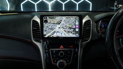 Hyundai i30 Google Maps Waze Navigation CarPlay
